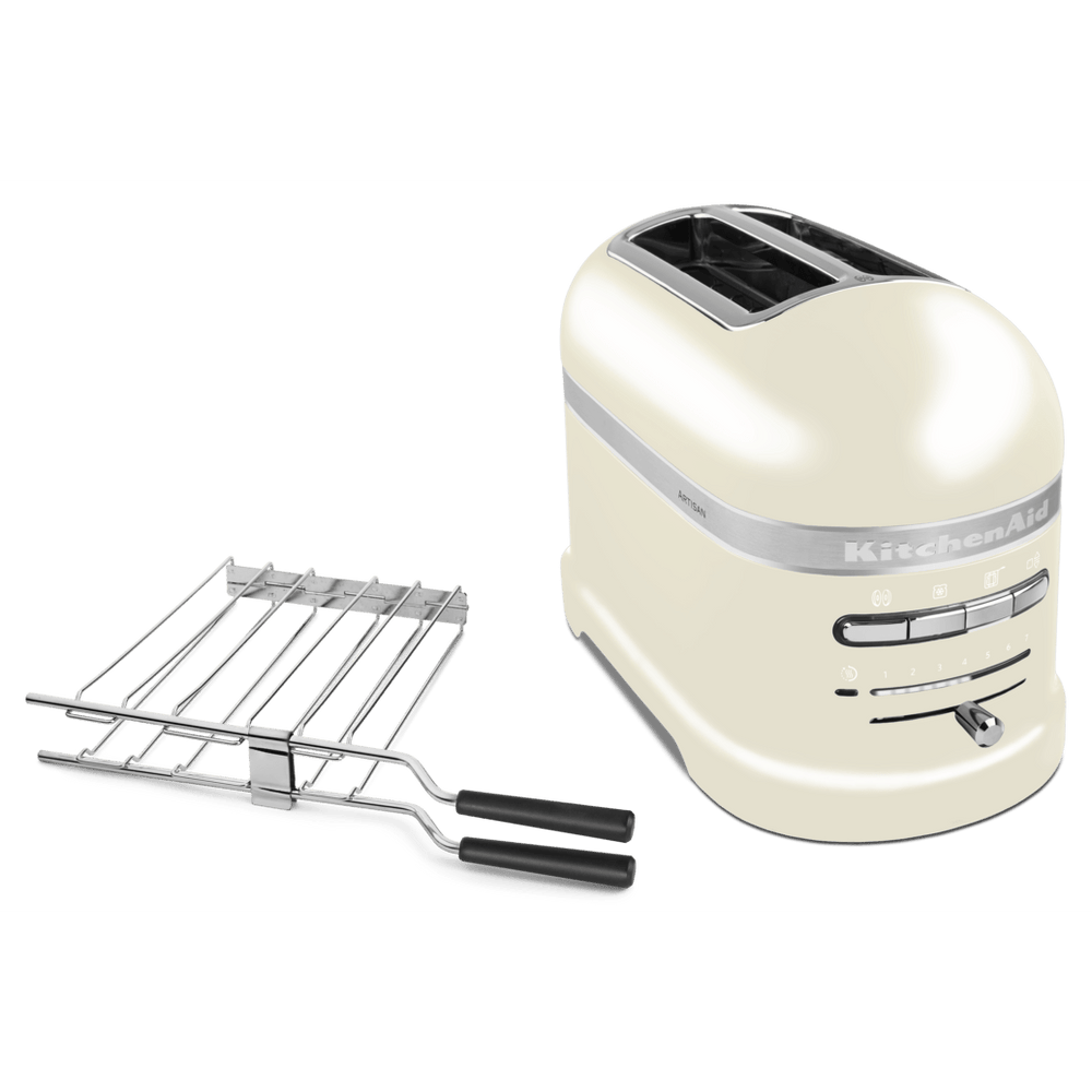 KITCHENAID ARTISAN 2-SLOT TOASTER 5KMT2204 - ALMOND CREAM - Mabrook Hotel Supplies