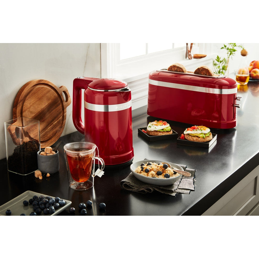 KITCHENAID TOASTER LONG SLOT 2 SLICE - EMPIRE RED - Mabrook Hotel Supplies