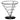 Appetizer Server Black Cone, Dim.: 7x7 in. - Mabrook Hotel Supplies