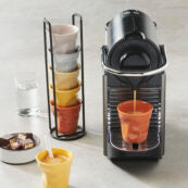 REVOL FROISSES EXPRESSO TUMBLER 8 CL - CARAMEL - Mabrook Hotel Supplies