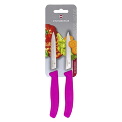 VICTORINOX SWISS CLASSIC PARING KNIFE 10CM 1 WAVY + 1 NORMAL CUT - Mabrook Hotel Supplies