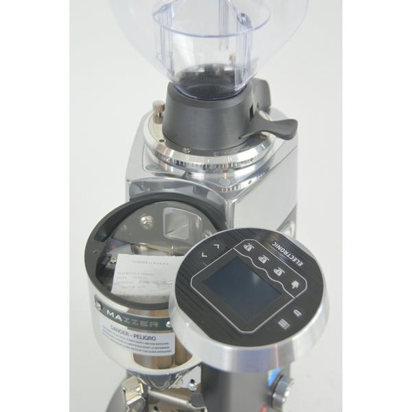 Mazzer Robur S Electronic Black Espresso Grinder. - Mabrook Hotel Supplies