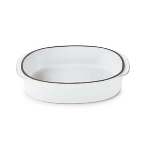 REVOL CARACTERE RECTANGULAR OBLONG DISH "WHITE CUMULUS" - 19X13 CM - Mabrook Hotel Supplies