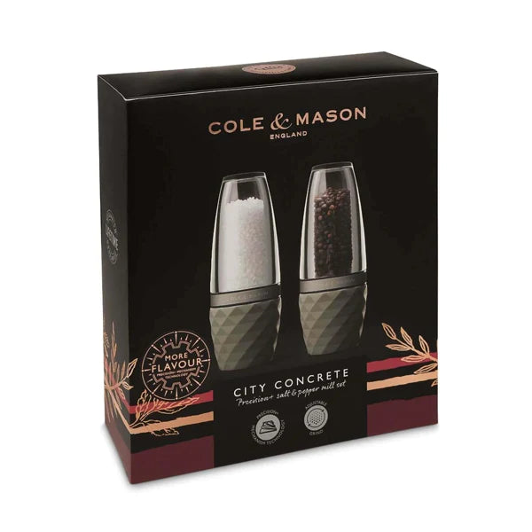 DKB CITY SALT & PEPPER MILLS 165MM - Mabrook Hotel Supplies