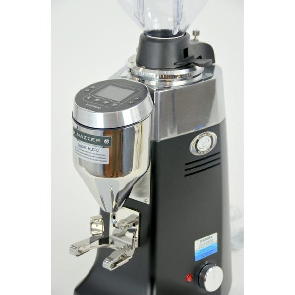 Mazzer Robur S Electronic Black Espresso Grinder. - Mabrook Hotel Supplies