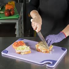 SAN JAMAR ALLERGEN SAF-T-GRIP CUTTING BOARD PURPLE -  30.5*45.7*1.3 CM - Mabrook Hotel Supplies