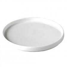 RIMLESS STACKABLE FLATE PLATE - Mabrook Hotel Supplies