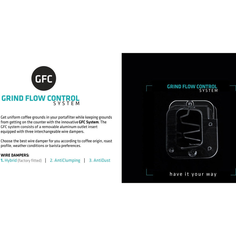 Mazzer Robur S Electronic Black Espresso Grinder. - Mabrook Hotel Supplies