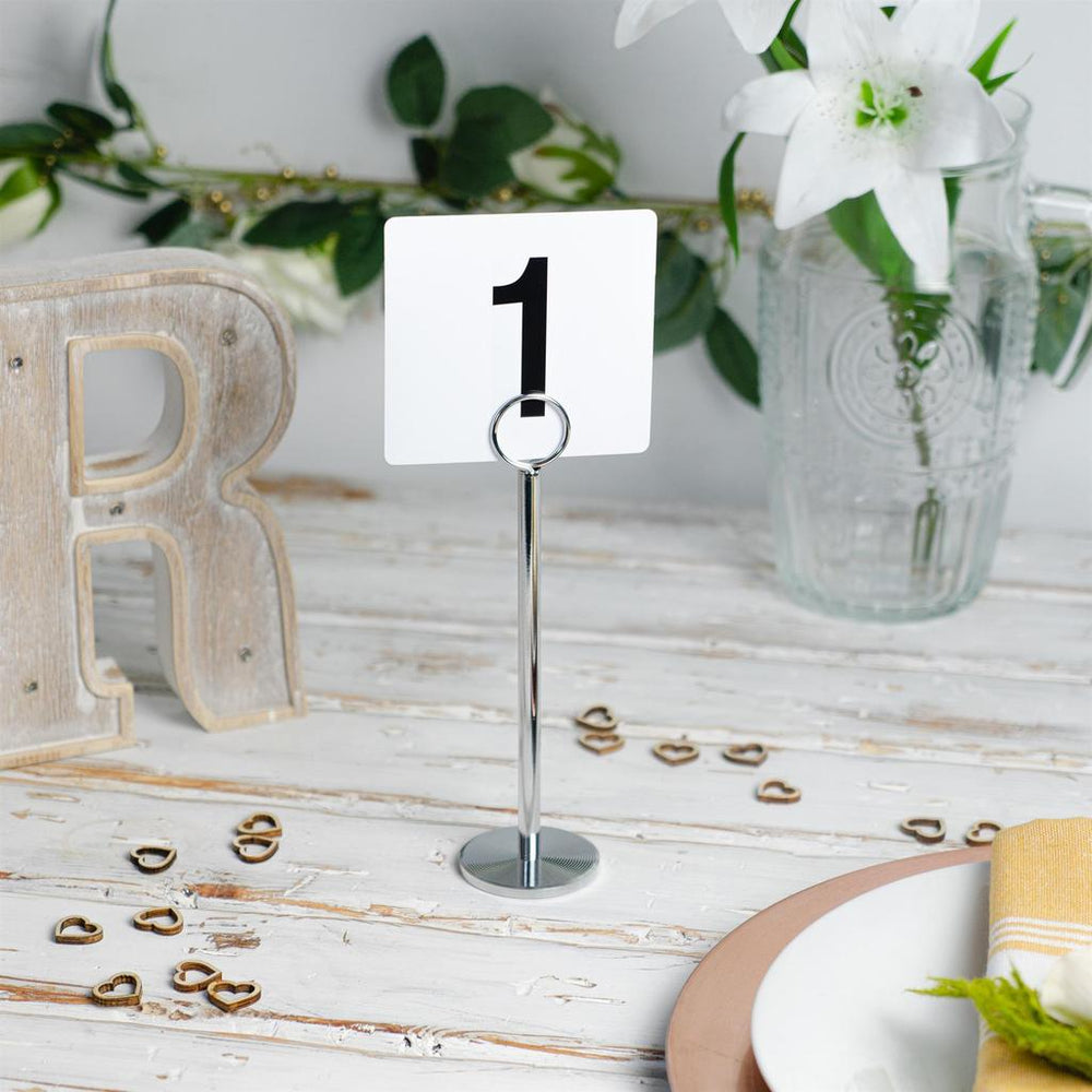 TABLE NUMBER HOLDER - 20 CM - Mabrook Hotel Supplies