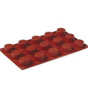 PAVONI MULTI-PORTION 15 CAVITIES PETIT-FOUR SILICON MOULD - Mabrook Hotel Supplies