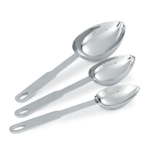 MEASURING SPOON, INCLUDES SET OF 1/8,1/4 & 1/2 CUPS - Mabrook Hotel Supplies