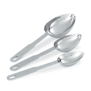 MEASURING SPOON, INCLUDES SET OF 1/8,1/4 & 1/2 CUPS - Mabrook Hotel Supplies