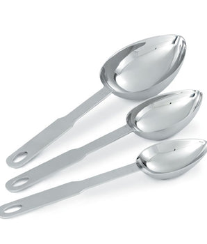 MEASURING SPOON, INCLUDES SET OF 1/8,1/4 & 1/2 CUPS - Mabrook Hotel Supplies