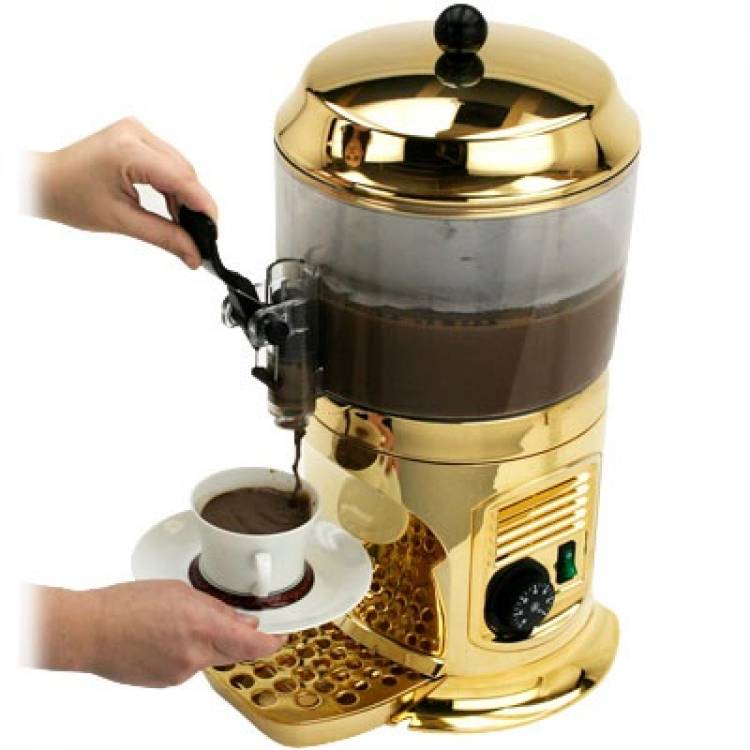 3L HOT DRINK DISPENSER - GOLD - Mabrook Hotel Supplies