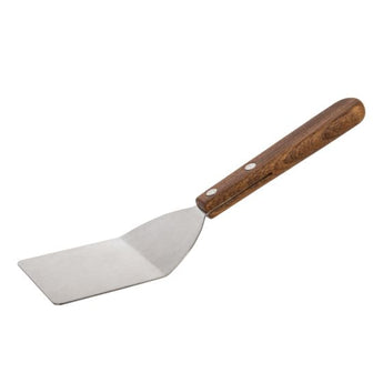 UTILITY SPATULA  HARDWOOD HANDLE, 8.9X5 CM - Mabrook Hotel Supplies