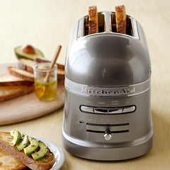 KITCHENAID ARTISAN 2-SLOT TOASTER 5KMT2204 - MEDALLION SILVER - Mabrook Hotel Supplies