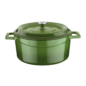 LAVA ROUND CASSEROLE GREEN - Mabrook Hotel Supplies