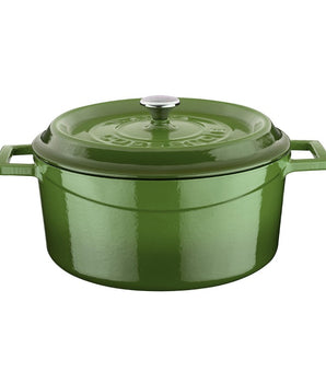 LAVA ROUND CASSEROLE GREEN - Mabrook Hotel Supplies