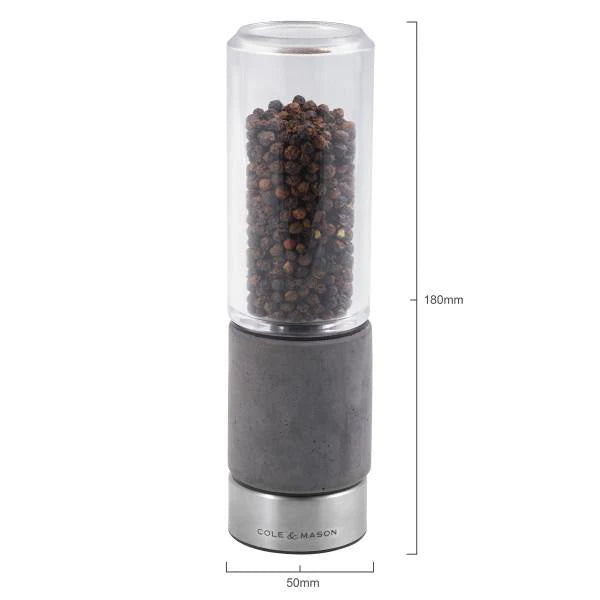 DKB REGENT SALT & PEPPER MILLS 180MM - Mabrook Hotel Supplies
