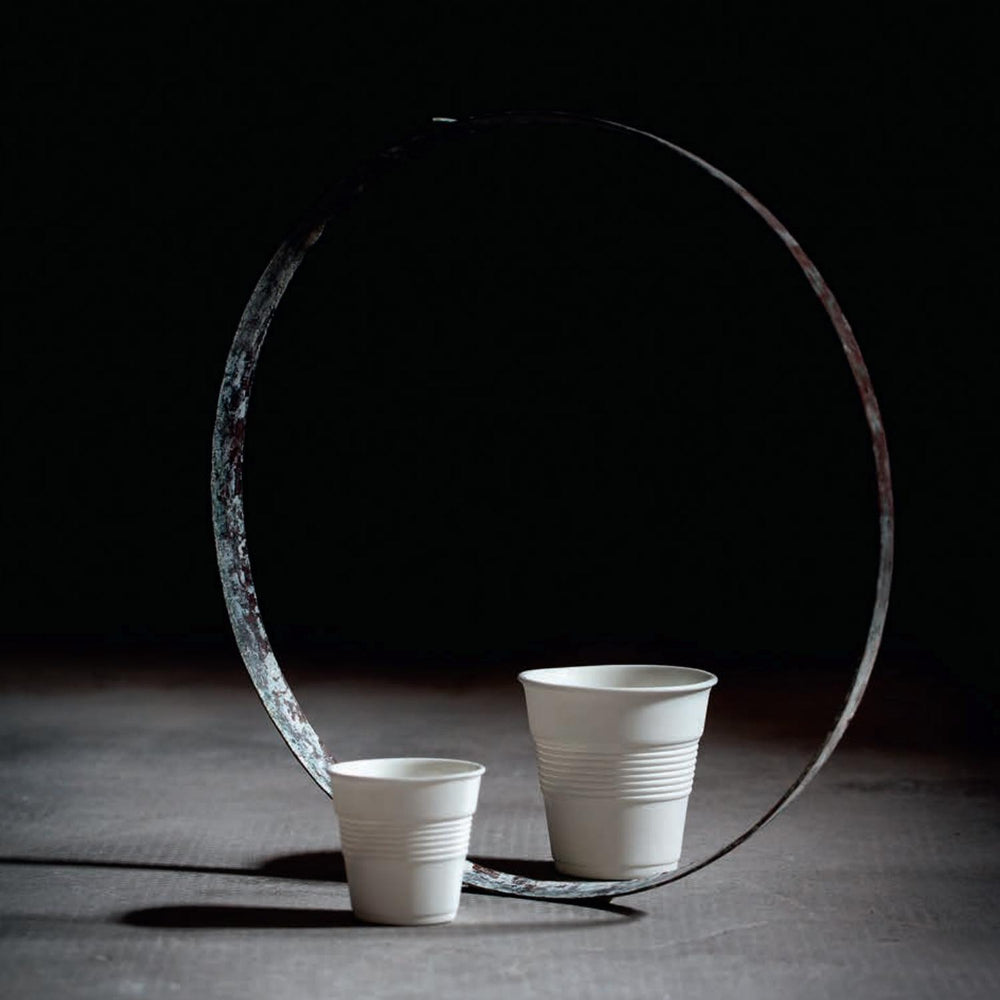 REVOL A L'ORIGINE CAPPUCCINO CRUMPLE TUMBLER - 6.25 OZ - Mabrook Hotel Supplies