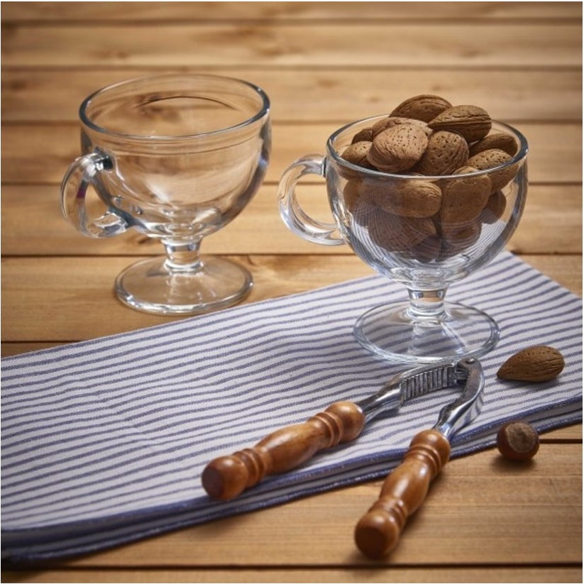 PASABACHE VIARO GLASS CUP WITH HANDLE - Mabrook Hotel Supplies