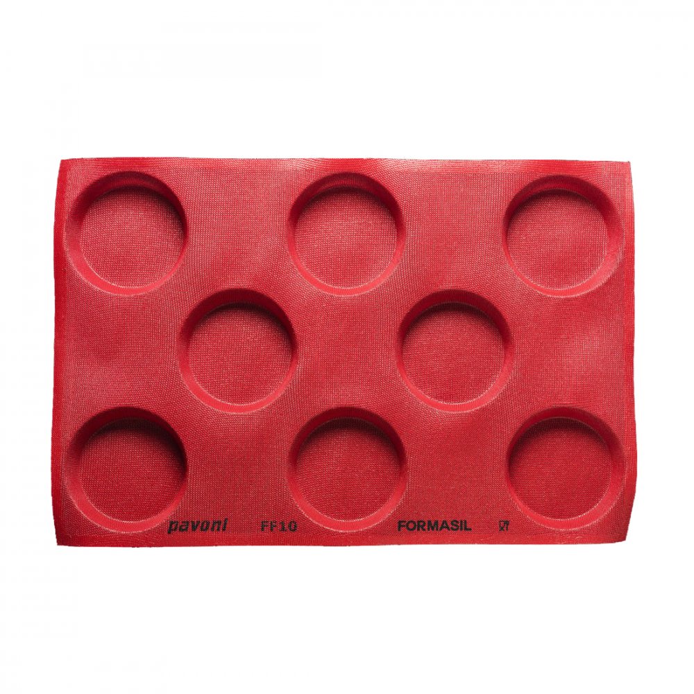 PAVONI MICRO PERFORATED ROUND SILICON MOULD - Mabrook Hotel Supplies