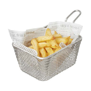 REVOL INDIVIDUAL STAINLESS STEEL POTATO BASKET - Mabrook Hotel Supplies