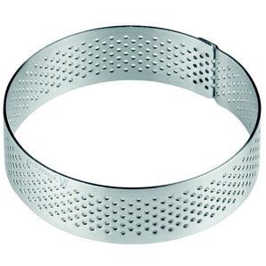 PAVONI ROUND STAINLESS STEEL MICROPERFORATED BAND, 7 Ø - Mabrook Hotel Supplies