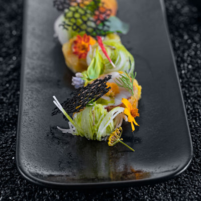 RAK AUREA- KARBON RECTANGULAR PLATE - Mabrook Hotel Supplies