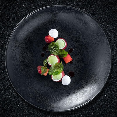 RAK NANO-KARBON ROUND PLATE - Mabrook Hotel Supplies