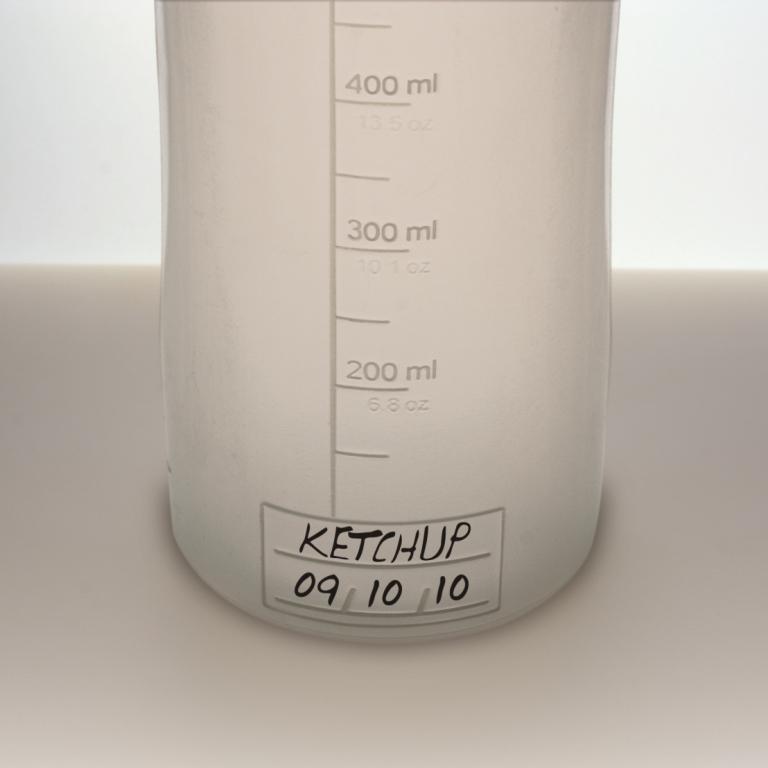 NON DRIP RED 50 CL./ 17OZ SAUCE DISPENSER - Mabrook Hotel Supplies