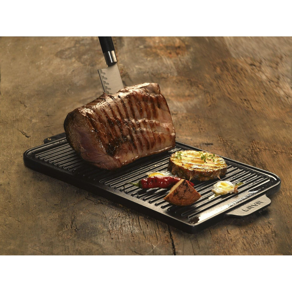 LAVA GRIDDLE/GRILL PLATE DUAL SIDE - Mabrook Hotel Supplies