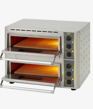 ROLLER GRILL PROFESSIONAL DOUBLE PIZZA OVEN - Mabrook Hotel Supplies