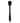 PAVONI SILICONE BRUSH BLACK - Mabrook Hotel Supplies