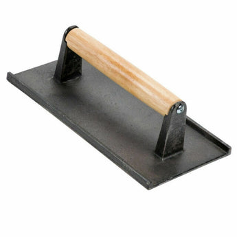 "CAST IRON STEAK WEIGHT 4.25x8.25""" - Mabrook Hotel Supplies