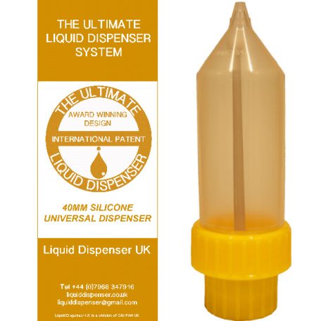 Sauce Dispenser – For Sauces and Liquids including Mayonnaise, Oil – 40MM - Mabrook Hotel Supplies