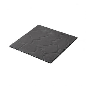 REVOL BASALT SQUARE PLATE - 25X25 CM - Mabrook Hotel Supplies