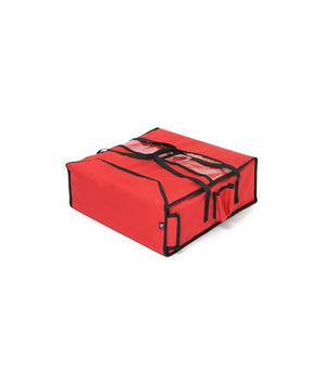 HEATED BAG WITH FRAME, CAPACITY: 4 PIZZA BOXES 50X50 CM, SYSTEM FOR HEATING UP THE BOTTOM AND THE TOP CONNECTED TO A CAR LIGHTER, SIDE POCKETS FOR DRINKS, DURABLE AND EASILY WASHABLE MATERIALS. DIM: 5 - Mabrook Hotel Supplies