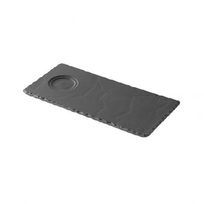 REVOL BASALT SLATE TRAY WITH INTENT - 24X12 CM - Mabrook Hotel Supplies