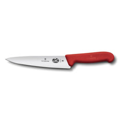 VICTORINOX KITCHEN & CARVING KNIFE FIBROX - RED - Mabrook Hotel Supplies