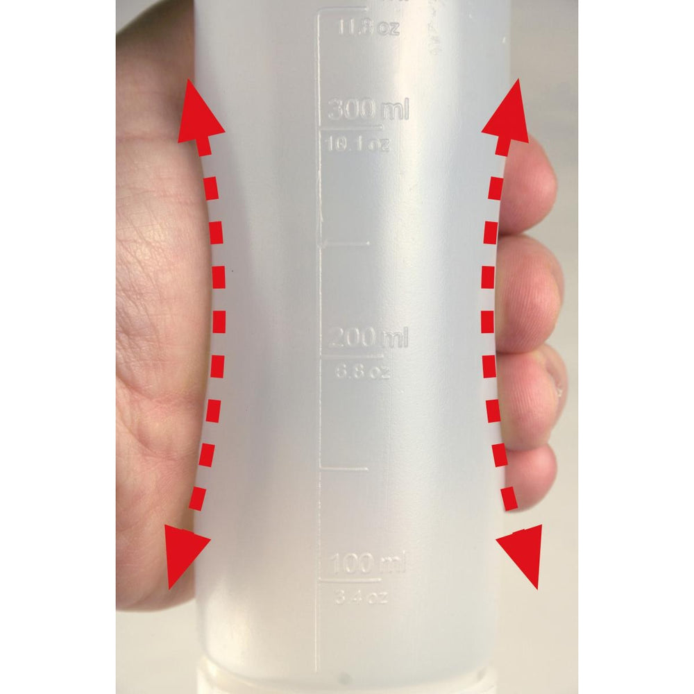 NON DRIP RED 50 CL./ 17OZ SAUCE DISPENSER - Mabrook Hotel Supplies